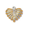 Two Tone 304 Stainless Steel Pendants STAS-OY012-82G-1