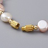 Cultured Freshwater Pearl Beaded Necklaces NJEW-JN02663-3