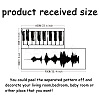 Translucent PVC Self Adhesive Wall Stickers STIC-WH0015-335-2