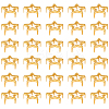 200Pcs Iron Studs Rivets IFIN-CY0001-01G-7