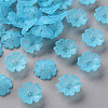 Transparent Frosted Acrylic Bead Caps MACR-S371-04A-755-1