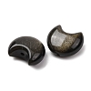 Natural Golden Sheen Obsidian Beads G-Z156-A05-2