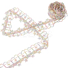 5 Yards Flower Polyester Lace Ribbon OCOR-GF0004-95F-1