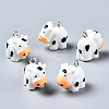 Opaque Resin Pendants X-RESI-S356-071-1