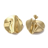 304 Stainless Steel Stud Earrings for Women EJEW-Z303-19G-1