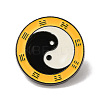 Eight-Diagram Tactics with Yin Yang Enamel Pin LS-JEWB-K008-01B-1