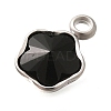304 Stainless Steel Pendants STAS-Q346-02P-05-3