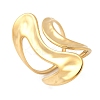 Ocean Themes 304 Stainless Steel Open Cuff Rings for Women RJEW-K293-02A-G-2