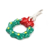 Christmas Themes Alloy Enamel Charms FIND-I063-01H-2