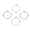 Ion Plating(IP) 316L Surgical Stainless Steel Hoop Earring Findings LS-STAS-D164-05M-1