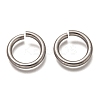 Non-Tarnish 304 Stainless Steel Open Jump Rings STAS-H136-06B-P-1