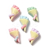Opaque Resin Cabochons RESI-B017-01C-2