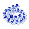 Transparent Glass Beads GLAA-H028-01F-2