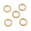 Ion Plating(IP) 304 Stainless Steel Closed Jump Rings STAS-G393-06G-01-1