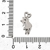 304 Stainless Steel Pendants STAS-Q362-01A-P-3