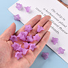 Transparent Acrylic Beads PLF018-04-6
