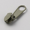 Spray Painted Zinc Alloy Zipper Pull FIND-WH0427-33A-09-2