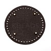 Imitation Leather Knitting Crochet Bags Bottom DIY-WH0302-38C-2