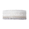 7Pcs 7 Styles Galss Stretch Bracelets BJEW-JB10384-1