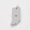 Tarnish Resistant 201 Stainless Steel Pendants STAS-T038-73-1