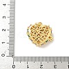 Brass Micro Pave Cubic Zirconia Locket Pendants LS-KK-F905-05G-02-3