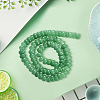 2 Strands Natural White Jade Beads Strands G-PA0002-02A-3