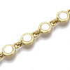 Flat Round Links Bracelet & Necklace Jeweley Sets BJEW-S121-04-5