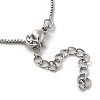 Brass Box Chain Bracelets for Women LS-BJEW-S159-02B-P-3