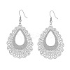 Hollow Brass Dangle Earrings for Women WG72A0C-05-1