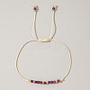 Natural Birthstone Braided Bead Bracelets for Women VA8051-7-1