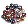 Luminous Transparent Resin Inner Flower Beads RESI-C070-09-2