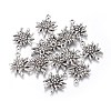 Tibetan Style Alloy Pendants X-TIBEP-A113357-AS-FF-1