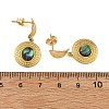 304 Stainless Steel Dangle Stud Earring for Women EJEW-JE07347-5