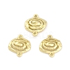 Zinc Alloy Links Connector Charms PALLOY-D311-004D-LG-1