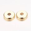 Real 18K Gold Plated Brass Spacer Beads X-KK-E702-20G-NF-1