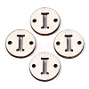 Unfinished Natural Poplar Wood Links Connectors WOOD-S045-140A-01I-1