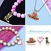 10Pcs 10 Styles West Cowboy Theme Alloy Enamel Pendants ENAM-YW0004-51-6