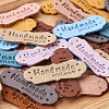 Microfiber Leather Labels DIY-TA0003-13-14