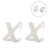 Hypoallergenic Bioceramics Zirconia Ceramic Stud Earrings EJEW-F340-04X-1