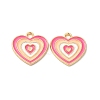 Alloy Enamel Pendants ENAM-C005-23G-2