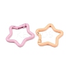 Spray Painted Alloy Spring Gate Rings FIND-G103-01B-2