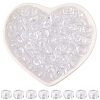 800Pcs Transparent Plastic Beads KY-SP0001-52B-1