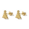 Ion Plating(IP) 304 Stainless Steel Studs Findings STAS-I206-49G-1