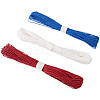3 Bundles 3 Colors  Twisted Paper Cord DIY-CP0012-06E-1