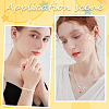 10Pcs 5 Colors Brass Cubic Zirconia Charms FIND-CN0002-67-5