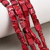 Dyed Natural Imperial Jasper Beads Strands G-F833-A01-01-2