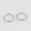 Tarnish Resistant 304 Stainless Steel Open Jump Rings STAS-N015-01-1
