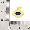 Rack Plating Brass Micro Pave Cubic Zirconia Charms KK-F881-04G-03-3