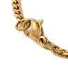 Brass Clear Cubic Zirconia Curb Chain Constellation Pendant Medal Necklaces for Women LS-NJEW-U010-01G-05-3