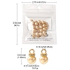 ABS Plastic Charms KY-YW0001-24G-4